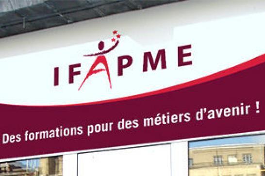 Panneau entrée slogan Ifapme