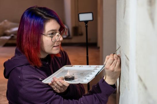 Actu - Peintre décorateur - Chantier Sienne - Erasmus +