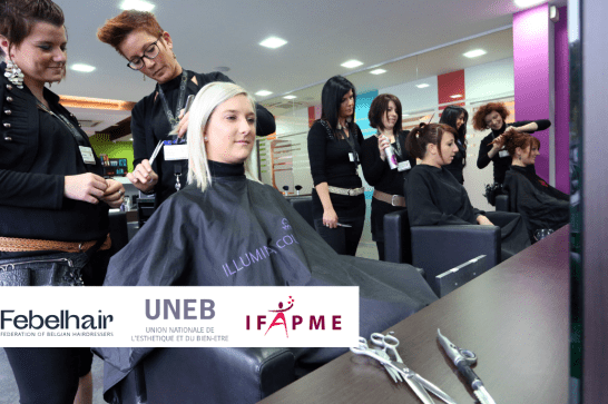 Visuel de présentation du Tutorat en collaboration avec FEBEL'HAIR et l'UNEB