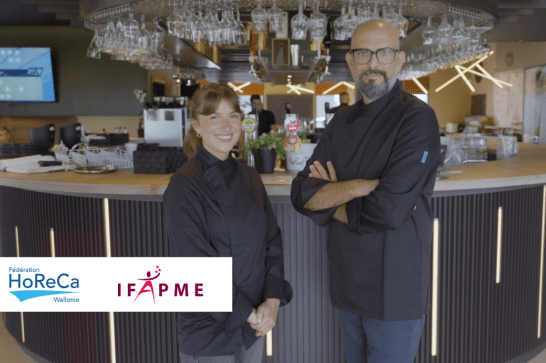 Visuel de présentation pour la formation au tutorat dans le secteur Horeca