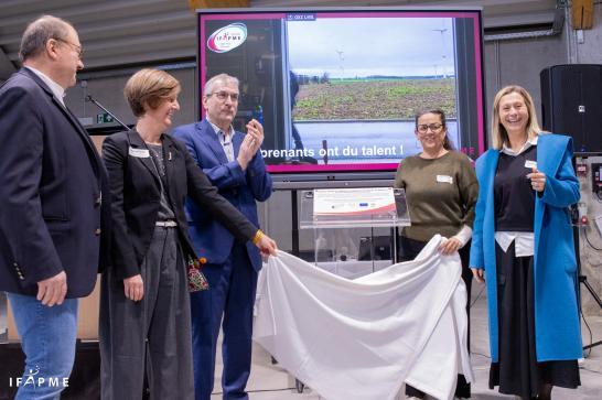 Actu - Inauguration - Extension - Villers-le-Bouillet - Plaque