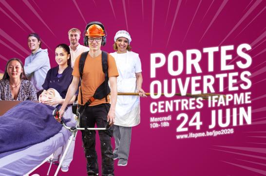 Journée Portes Ouvertes IFAPME 24 juin 2026