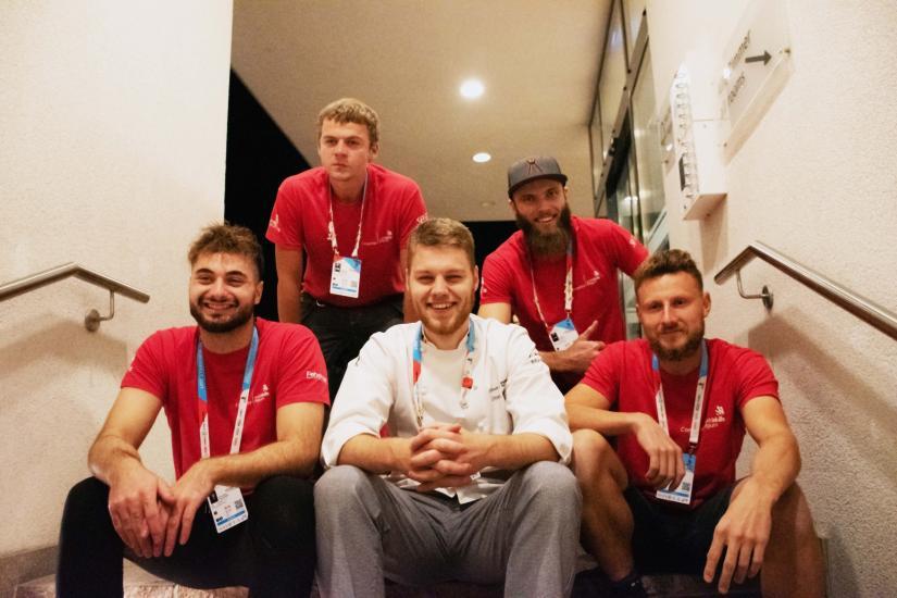 Représentants IFAPME à EuroSkills 2021à Graz