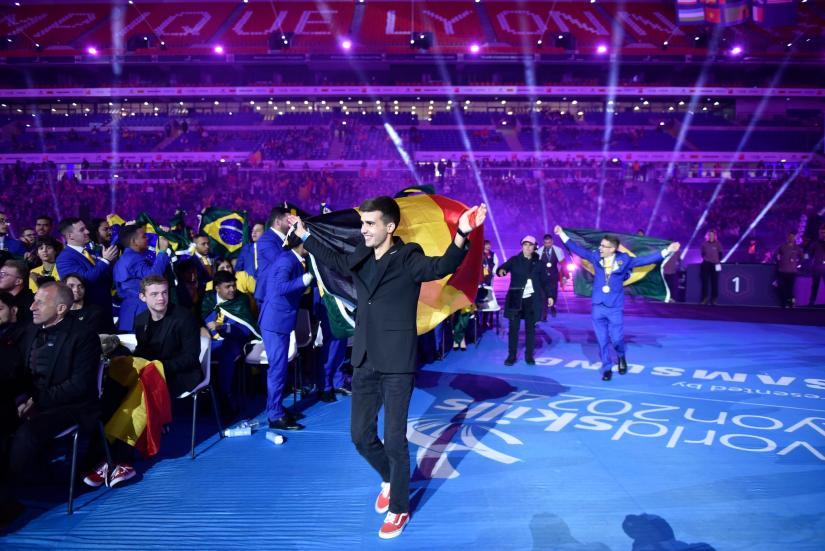 Pablo Dujardin au WorldSkills 2024