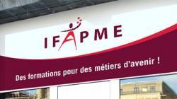 Panneau entrée slogan Ifapme
