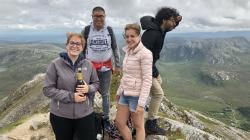 Marie et d'autres apprenants en Erasmus en Irlande du Nord