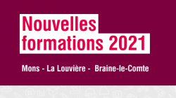 Mons - La Louvière - Braine-le-Comte | Nouvelles Formations 2021
