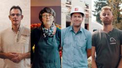 Portrait de 4 entrepreneurs qui témoignent sur leurs expériences en tant que formateurs d'apprentis dans leurs entreprises