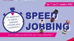 Visuel présentant la semaine de Speed Jobbing 2022