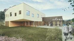 Actu - Extension du Centre IFAPME d'Arlon - Première pierre - Projection 3D