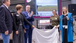 Actu - Inauguration - Extension - Villers-le-Bouillet - Plaque