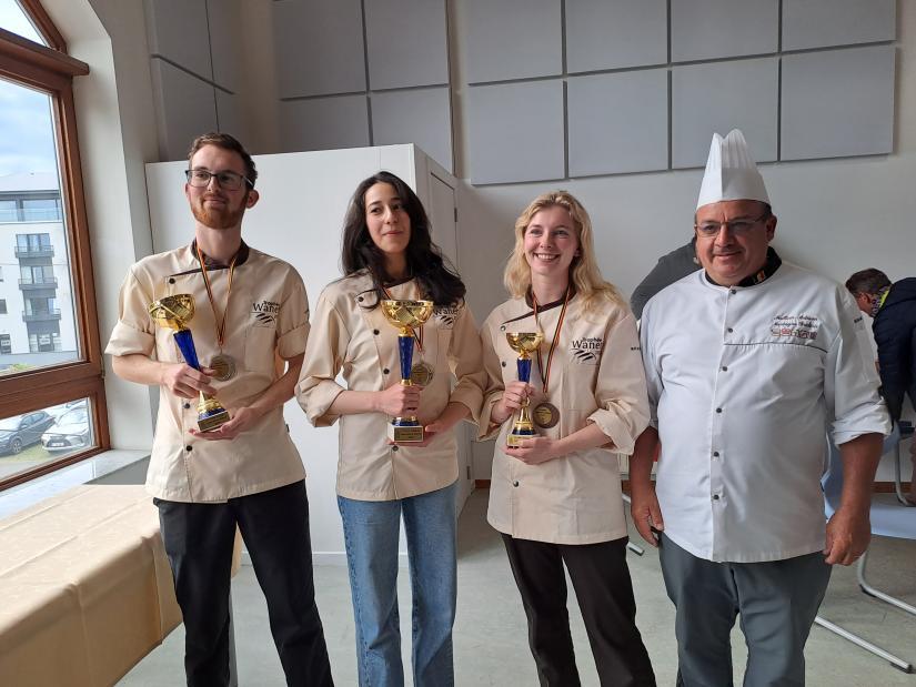 Actu - Trophée Wanet - Boulangerie-Pâtisserie - Podium