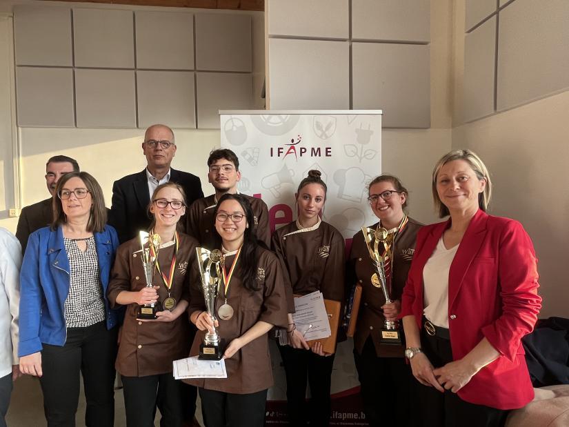 Actu - Trophée Wanet 2024 - Boulangerie-Pâtisserie - Libramont - Podium