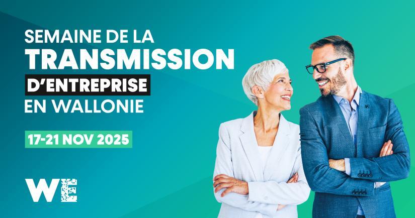 Semaine de la Transmission d'Entreprise en Wallonie 2025