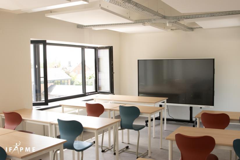Actu - Inauguration - Centre IFAPME de Marche-en-Fammene - Classe